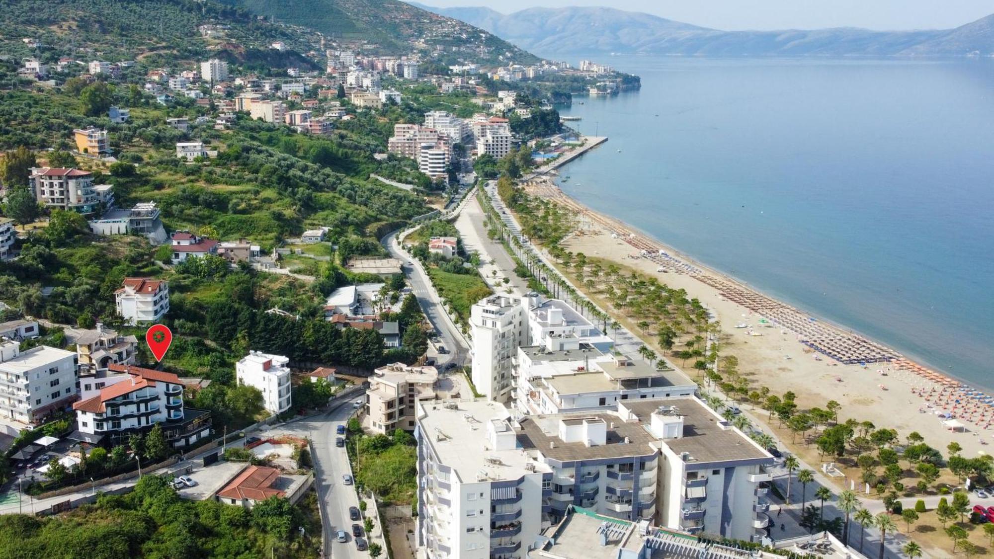 Hotel The Hart Vlorë Exterior foto